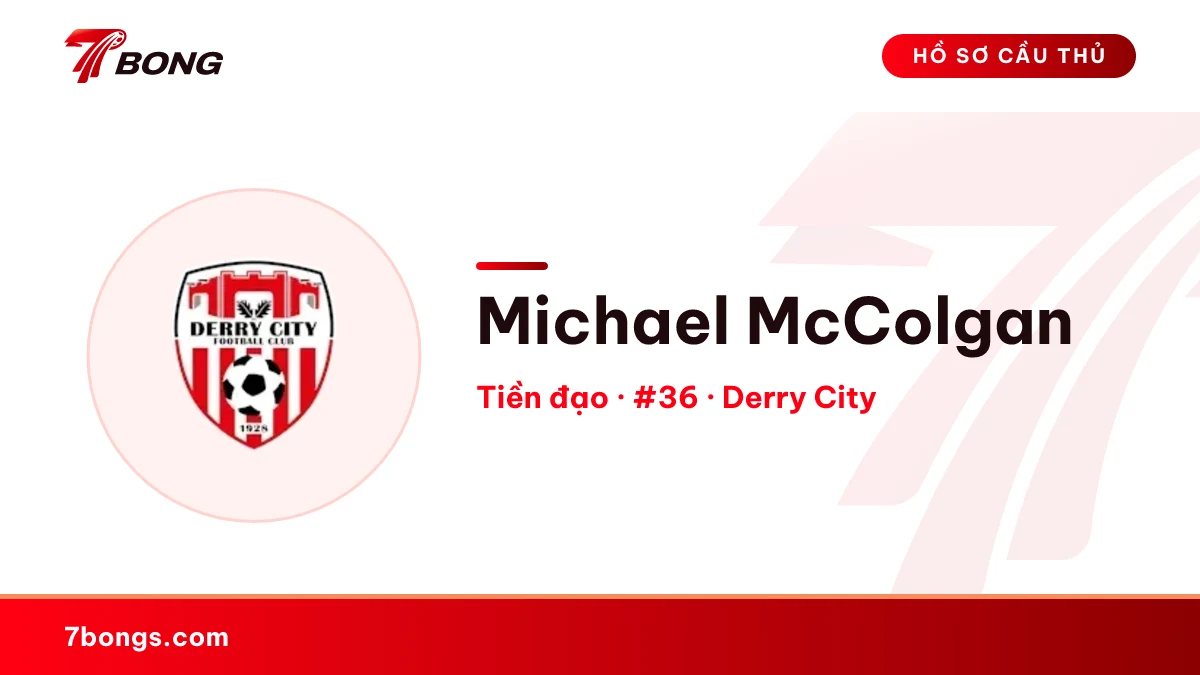 Michael McColgan — Derry City