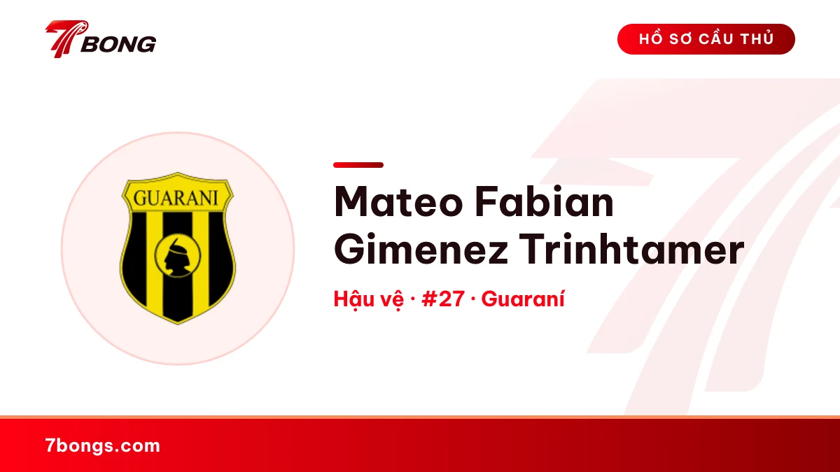Mateo Fabian Gimenez Trinhtamer — Guaraní