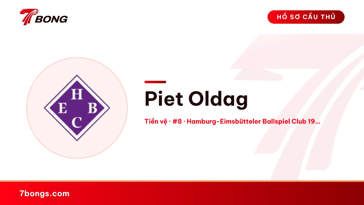 Piet Oldag — Hamburg-Eimsbütteler Ballspiel Club 1911