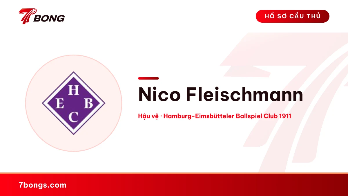 Nico Fleischmann — Hamburg-Eimsbütteler Ballspiel Club 1911