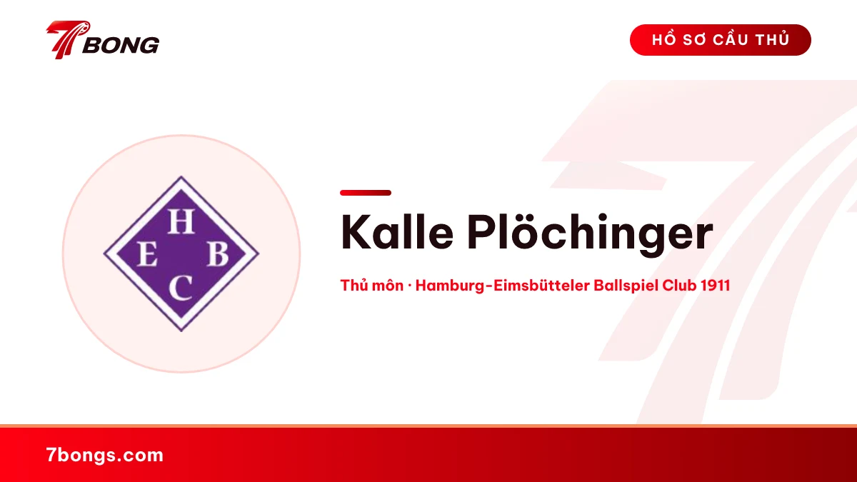 Kalle Plöchinger — Hamburg-Eimsbütteler Ballspiel Club 1911