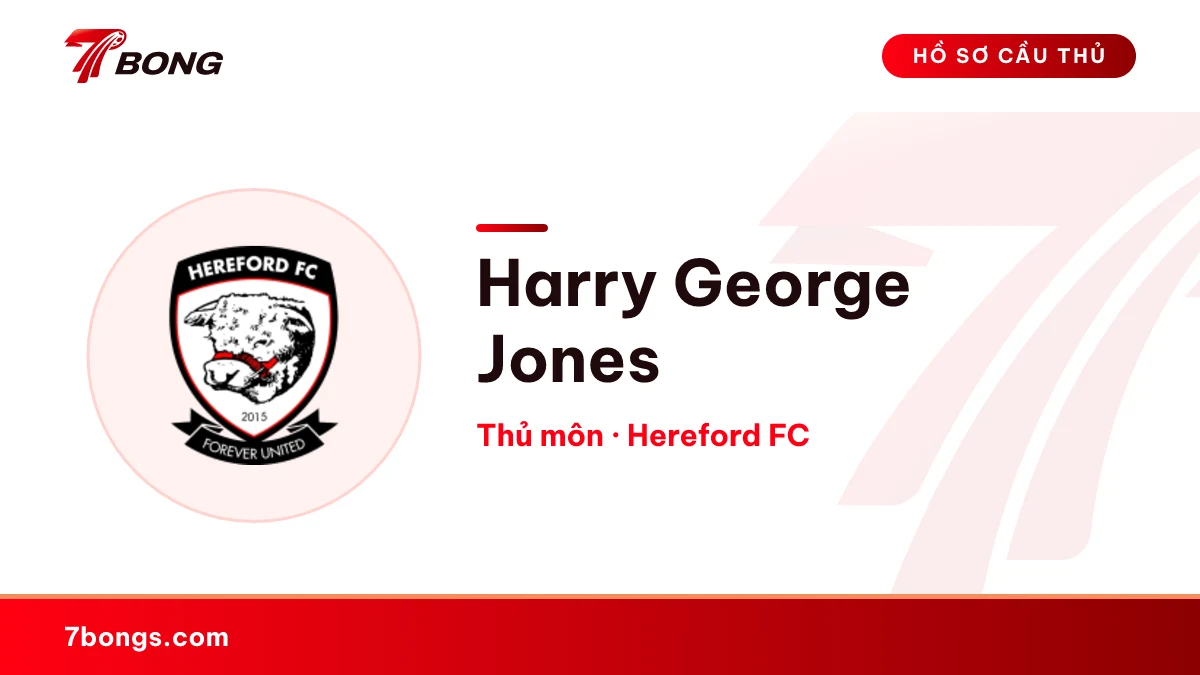 Harry George Jones — Hereford FC