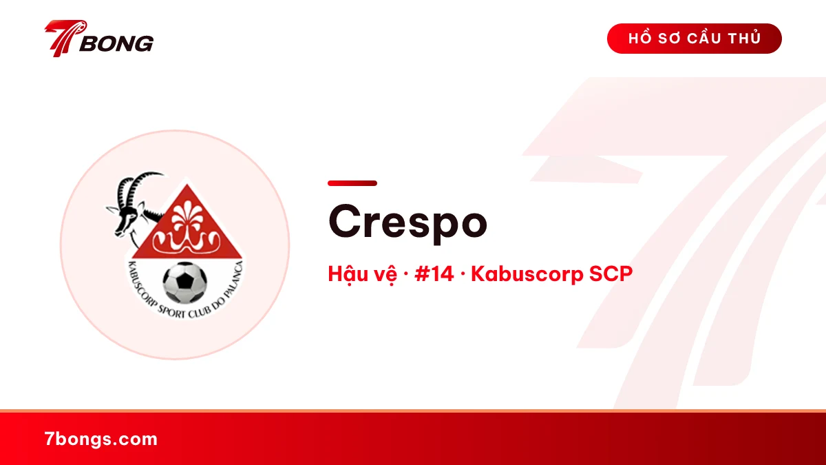Crespo — Kabuscorp SCP