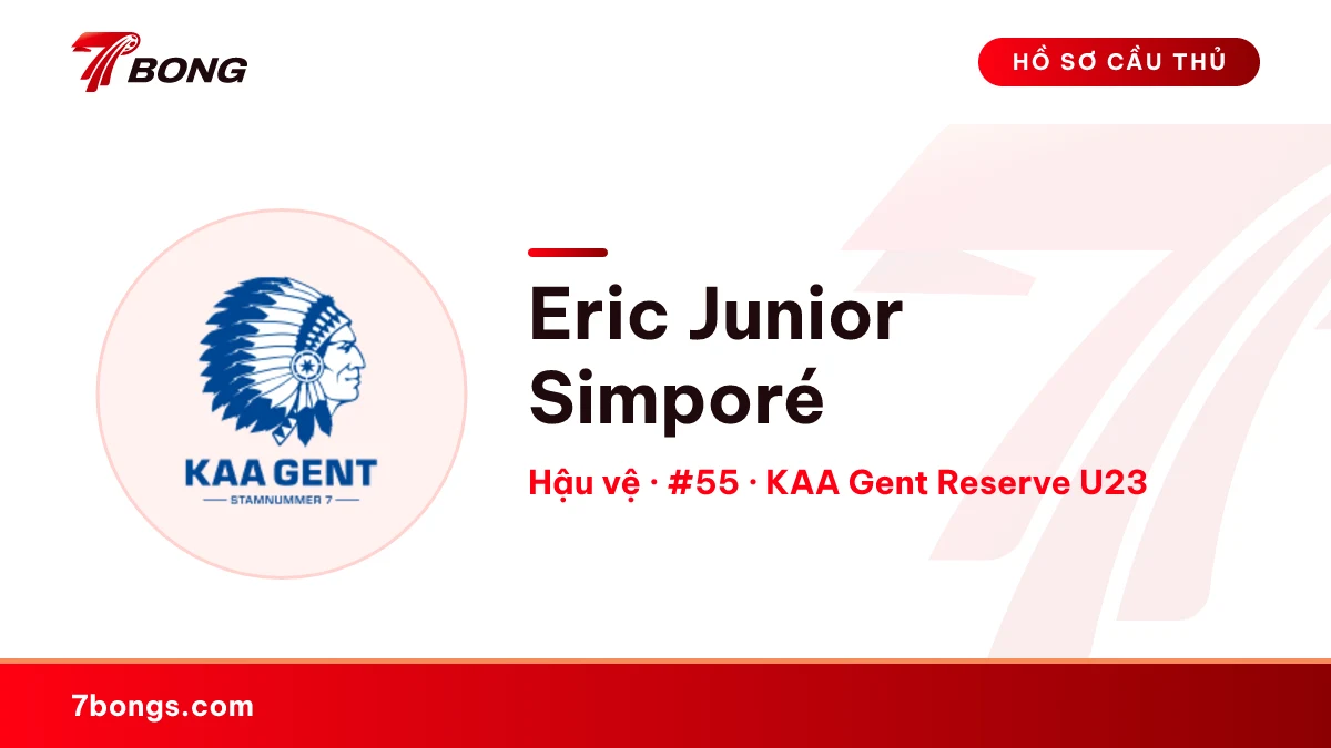 Eric Junior Simporé — KAA Gent Reserve U23
