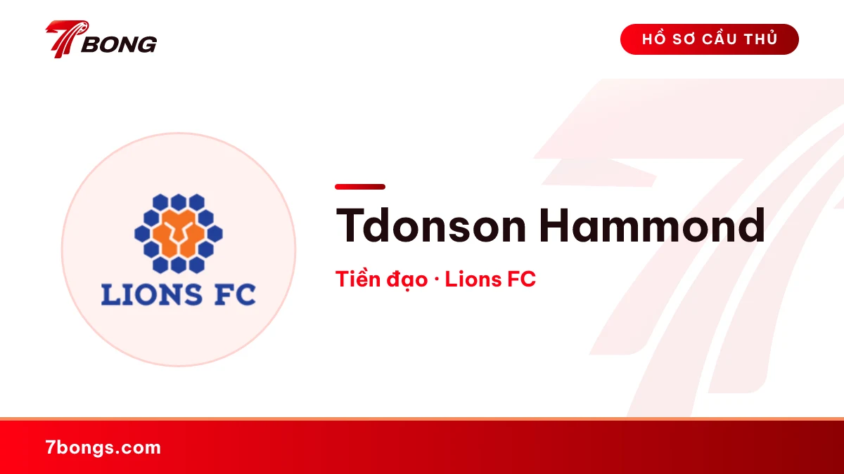 Tdonson Hammond — Lions FC