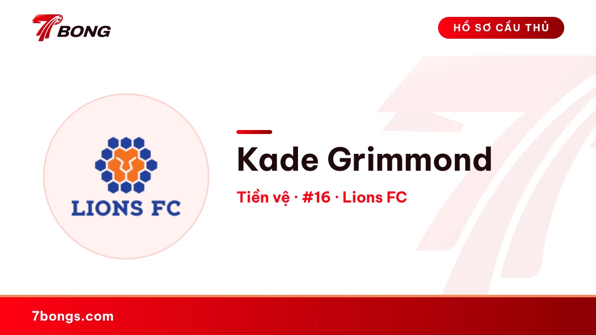 Kade Grimmond — Lions FC