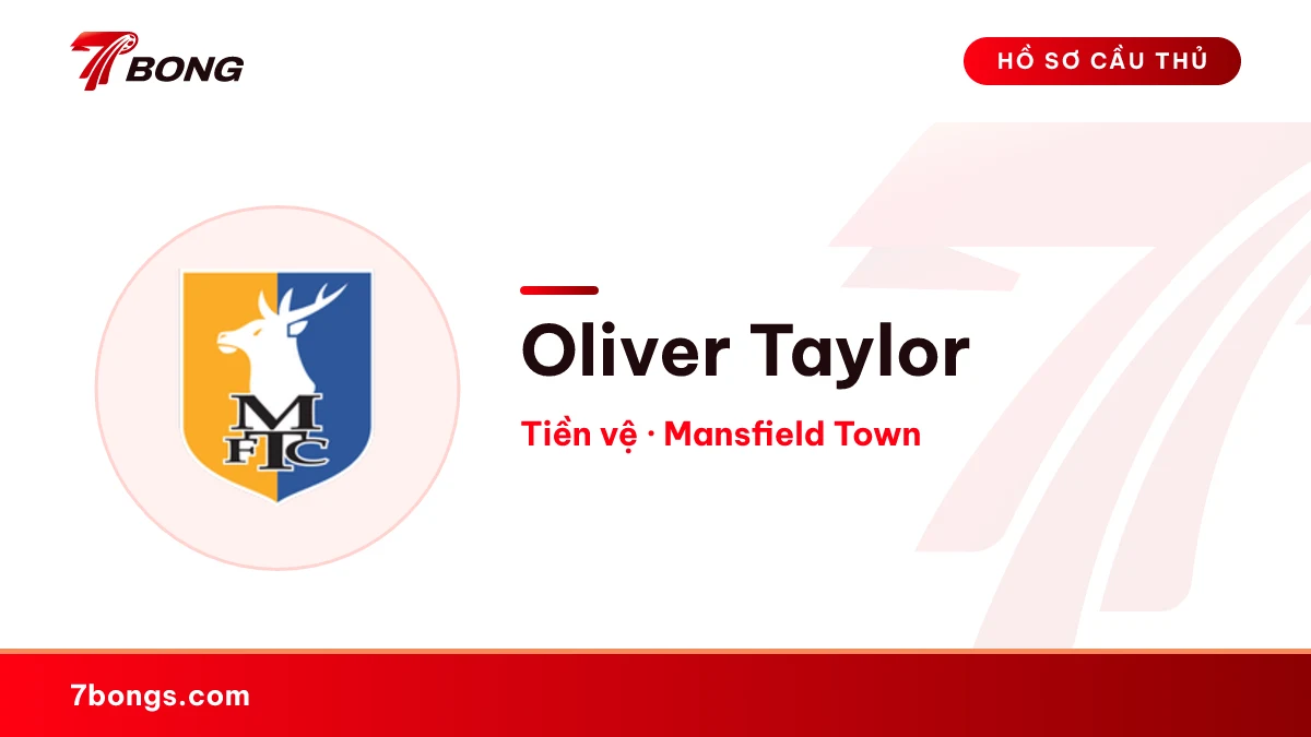 Oliver Taylor — Mansfield Town