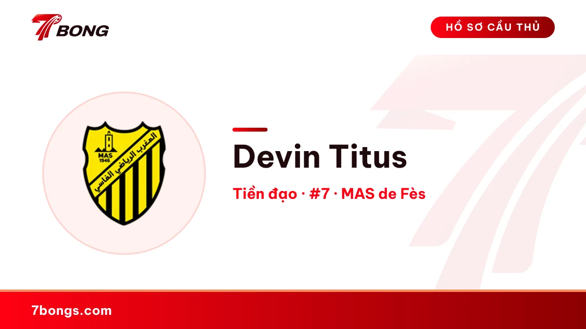 Devin Titus — MAS de Fès