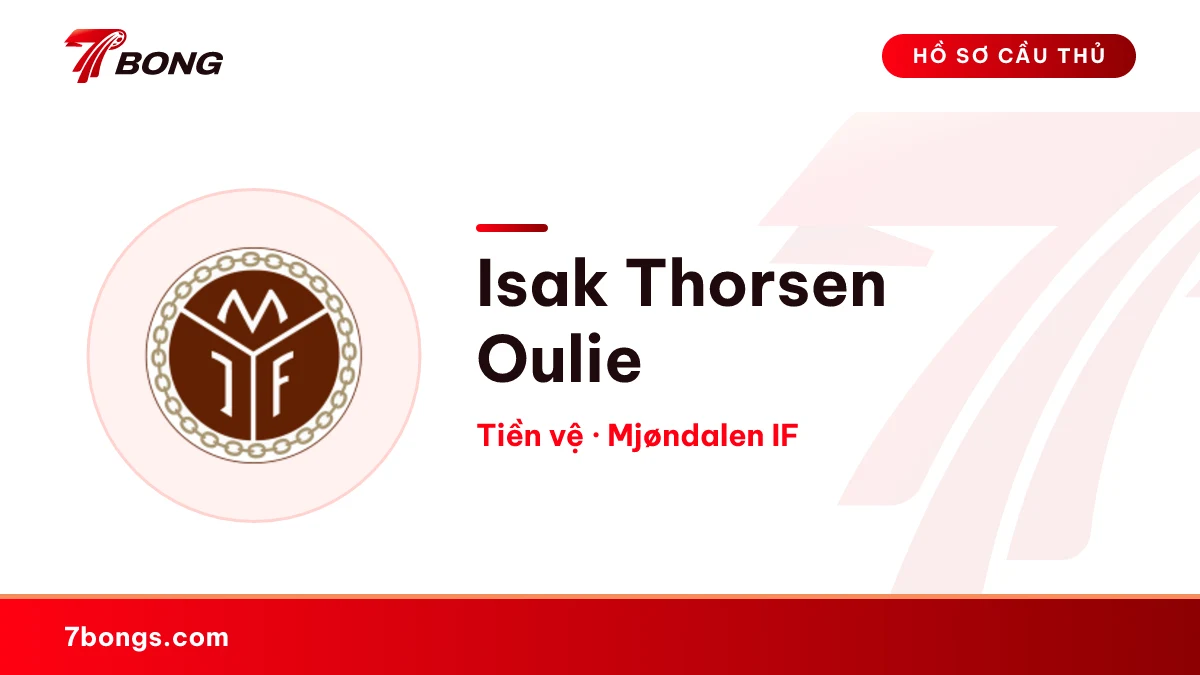 Isak Thorsen Oulie — Mjøndalen IF