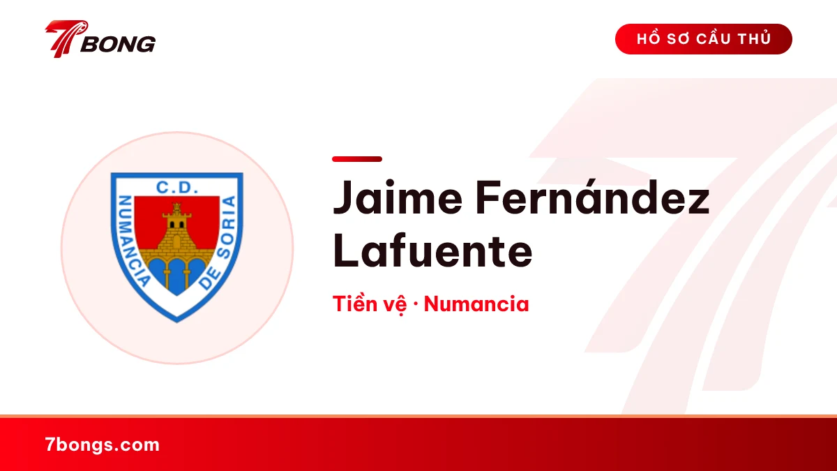 Jaime Fernández Lafuente — Numancia