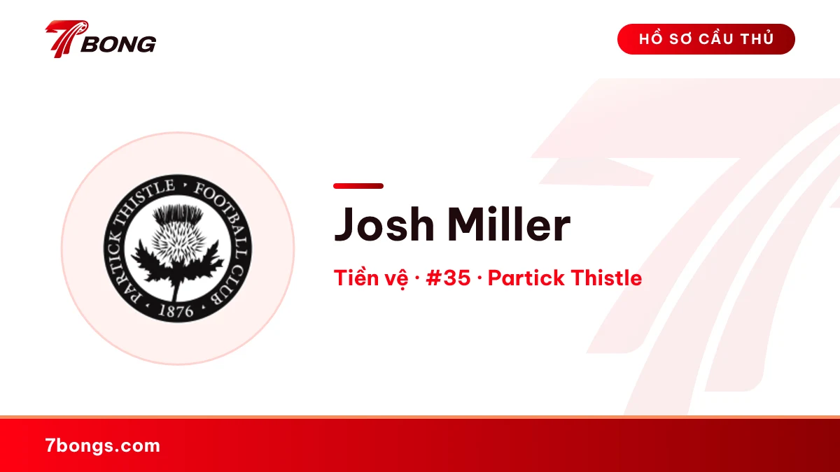 Josh Miller — Partick Thistle