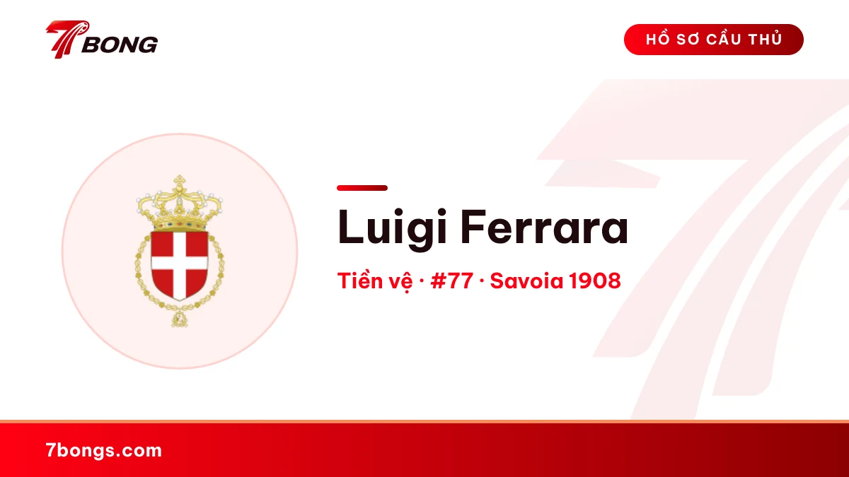 Luigi Ferrara — Savoia 1908