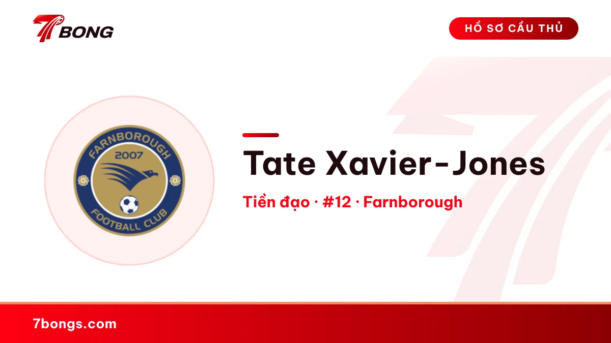 Tate Xavier-Jones — Farnborough