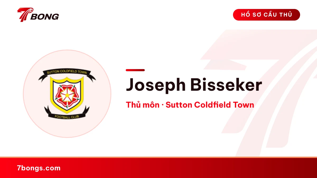 Joseph Bisseker — Sutton Coldfield Town