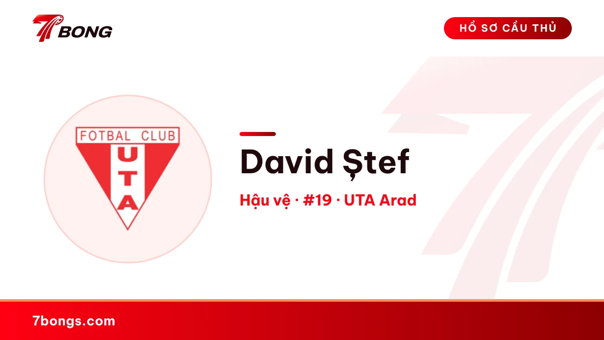 David Ștef — UTA Arad