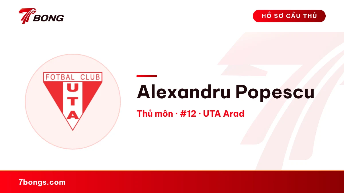 Alexandru Popescu — UTA Arad