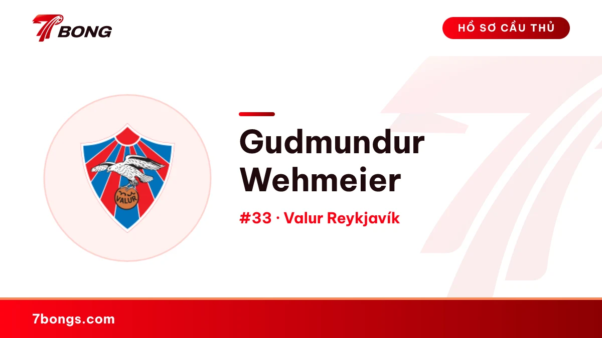 Gudmundur Wehmeier — Valur Reykjavík