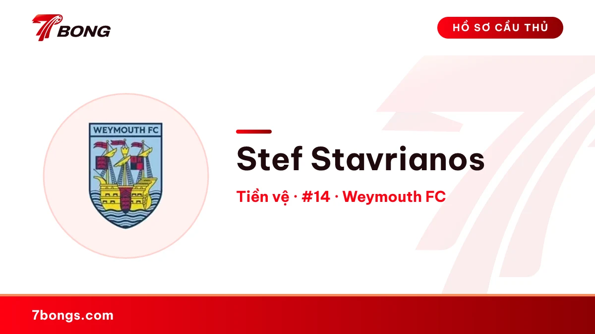 Stef Stavrianos — Weymouth FC