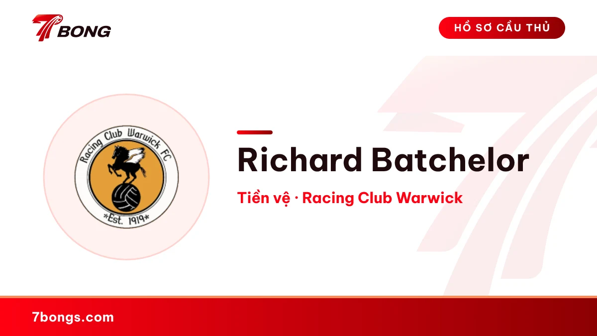 Richard Batchelor — Racing Club Warwick