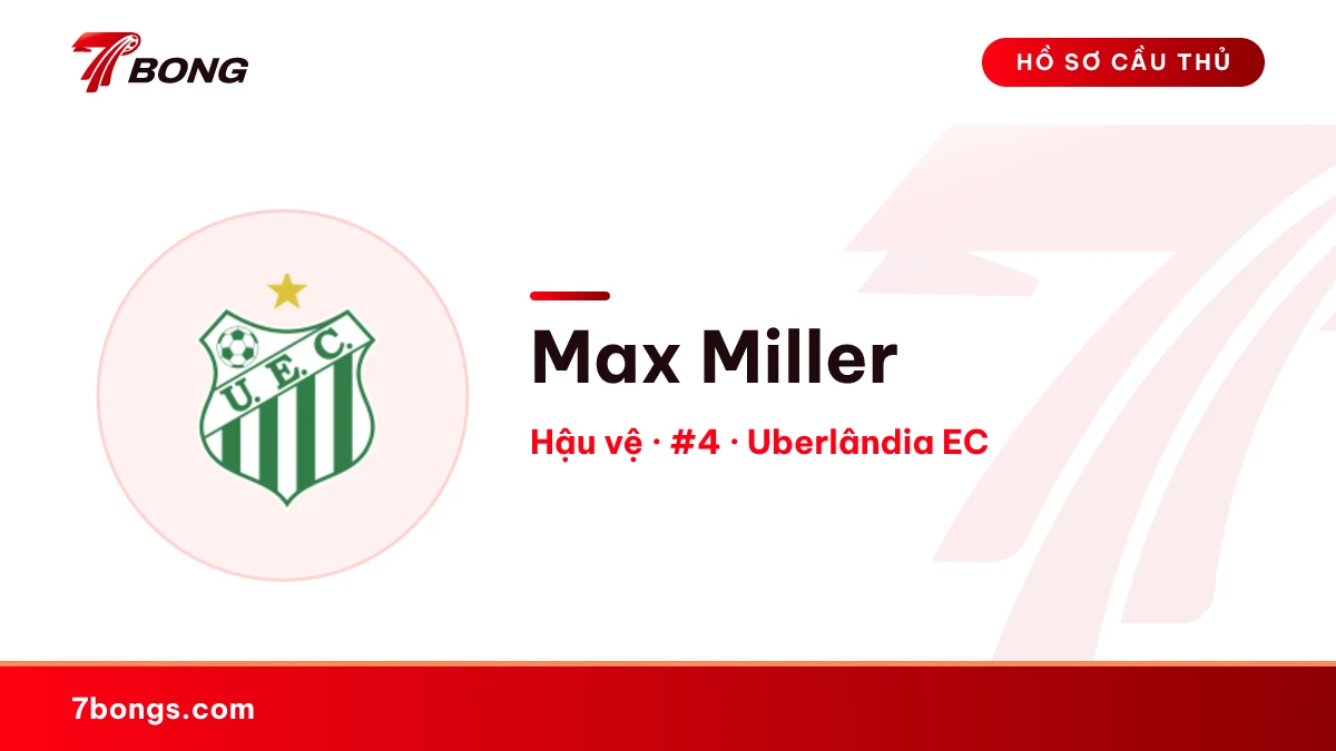 Max Miller — Uberlândia EC