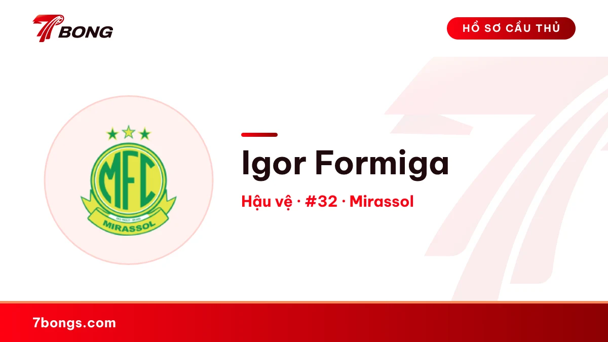 Igor Formiga — Mirassol
