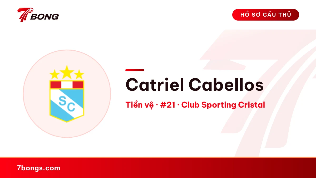 Catriel Cabellos — Club Sporting Cristal