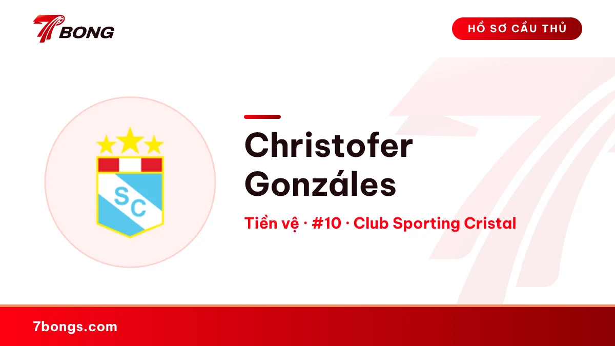 Christofer Gonzáles — Club Sporting Cristal
