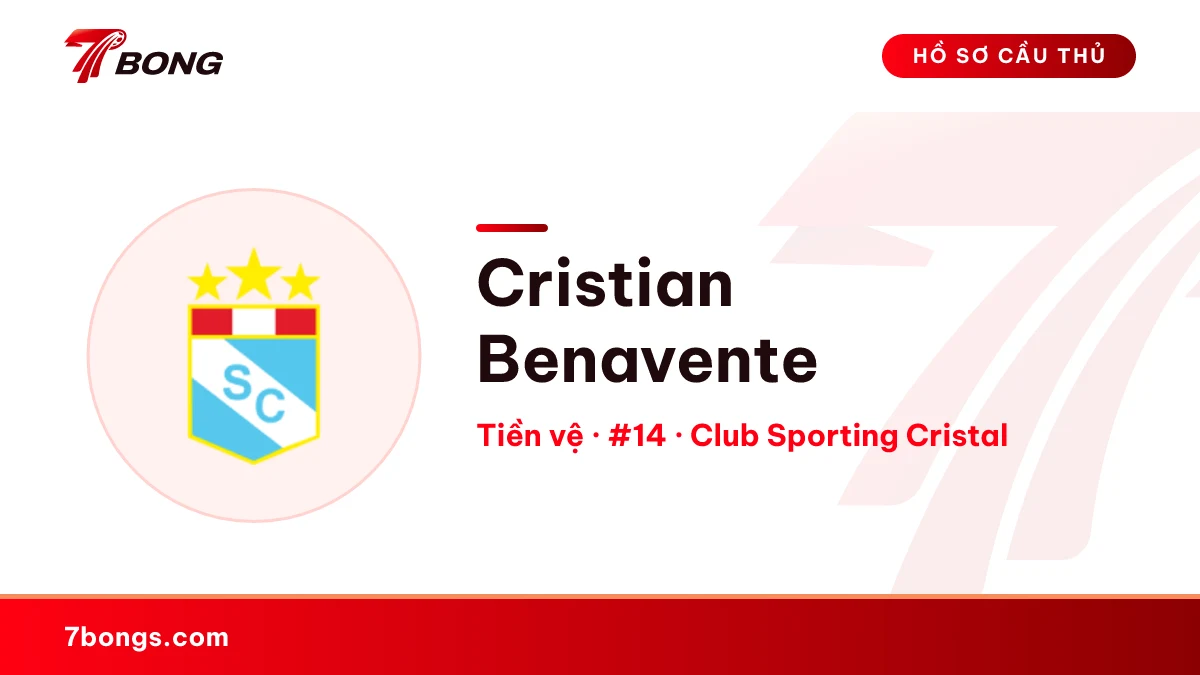Cristian Benavente — Club Sporting Cristal
