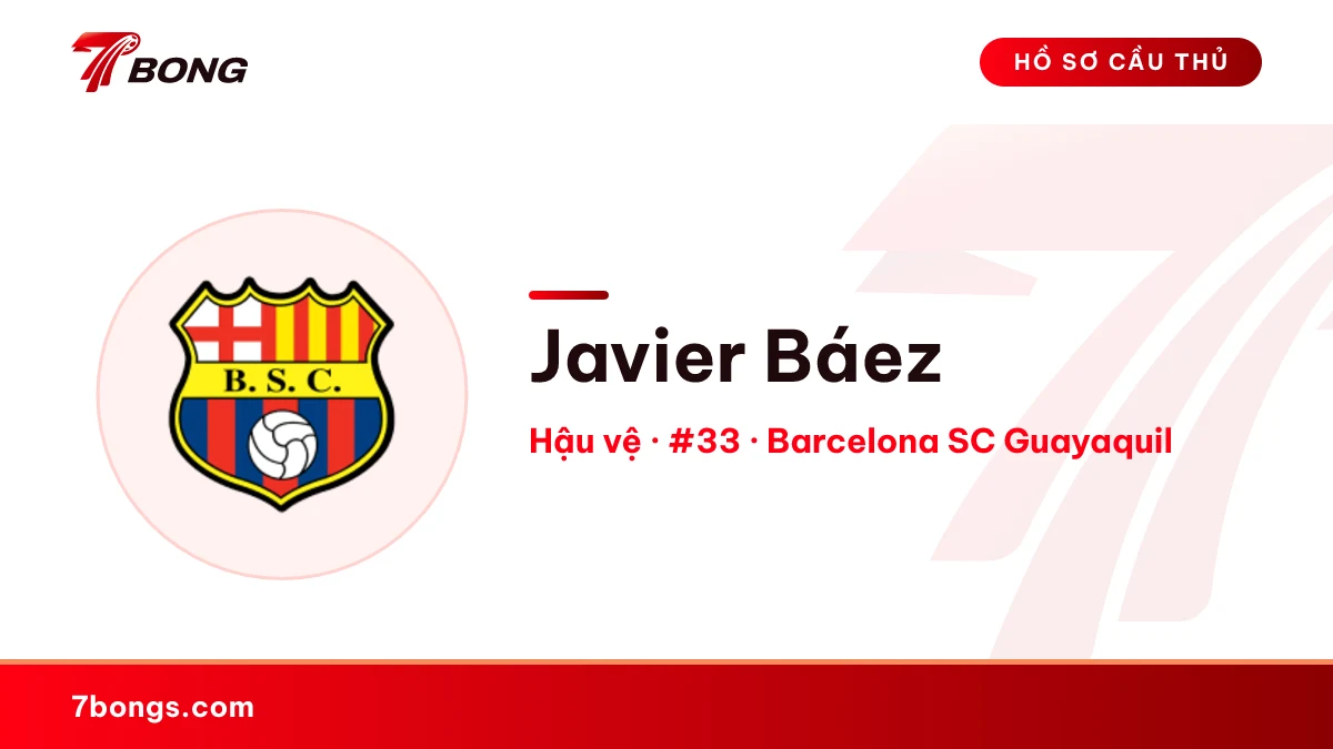 Javier Báez — Barcelona SC Guayaquil
