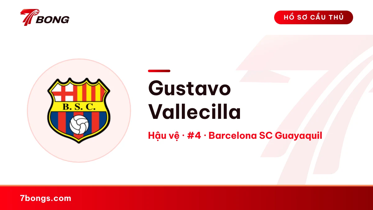 Gustavo Vallecilla — Barcelona SC Guayaquil