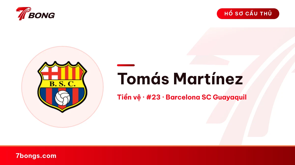 Tomás Martínez — Barcelona SC Guayaquil