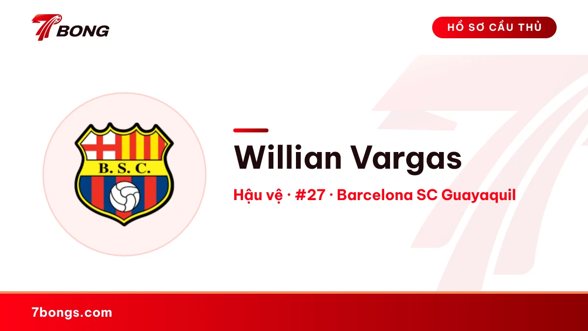 Willian Vargas — Barcelona SC Guayaquil