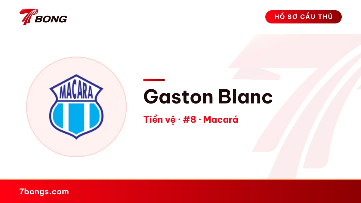 Gaston Blanc — Macará
