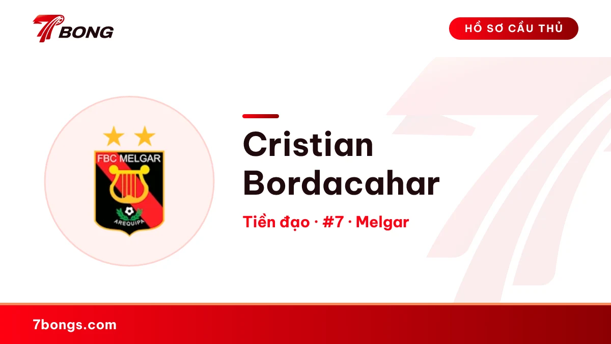 Cristian Bordacahar — Melgar