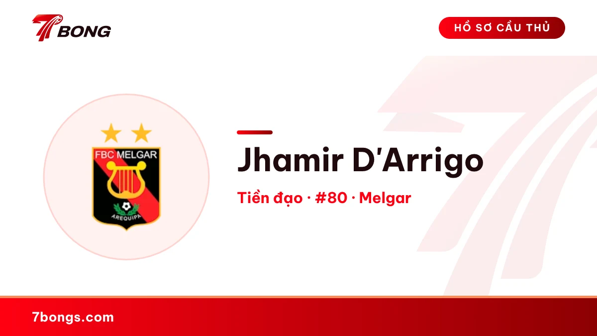 Jhamir D'Arrigo — Melgar