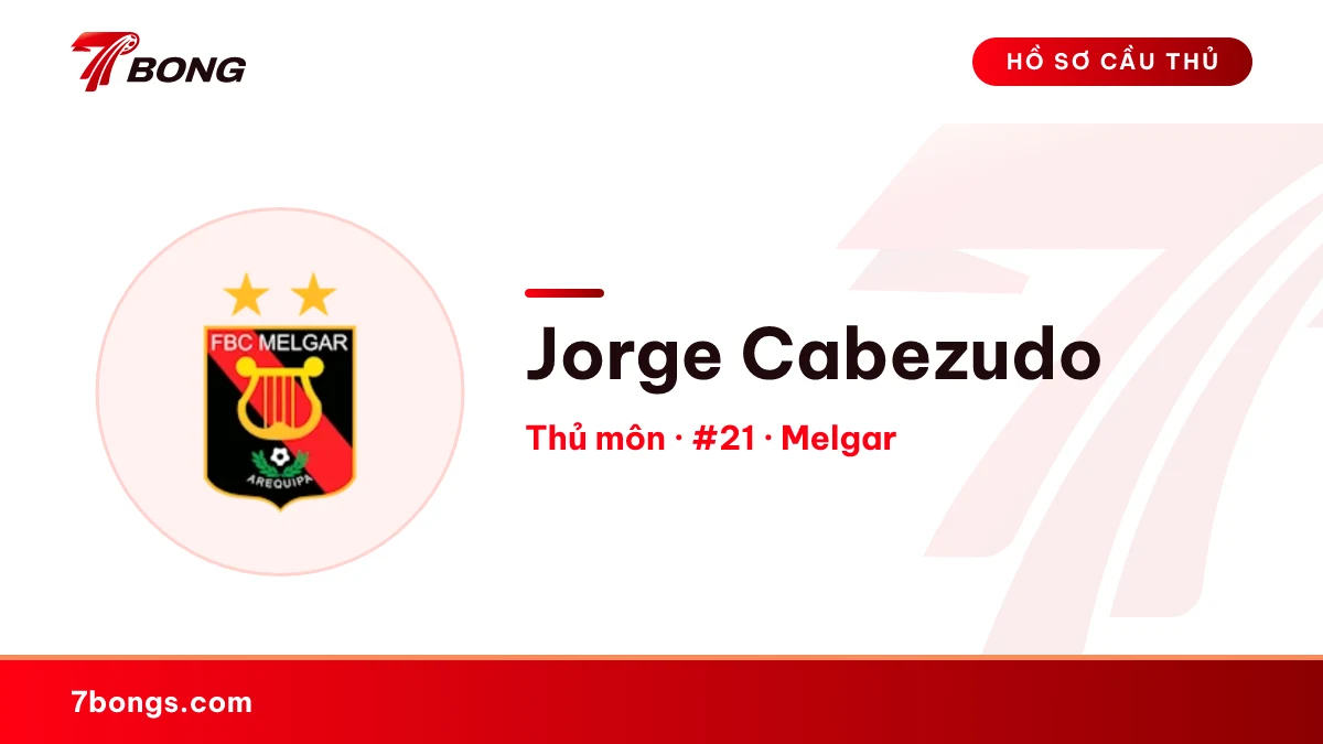 Jorge Cabezudo — Melgar