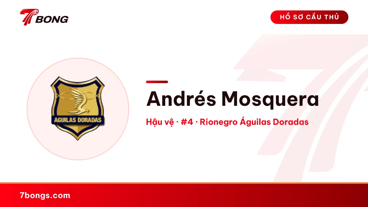 Andrés Mosquera — Rionegro Águilas Doradas