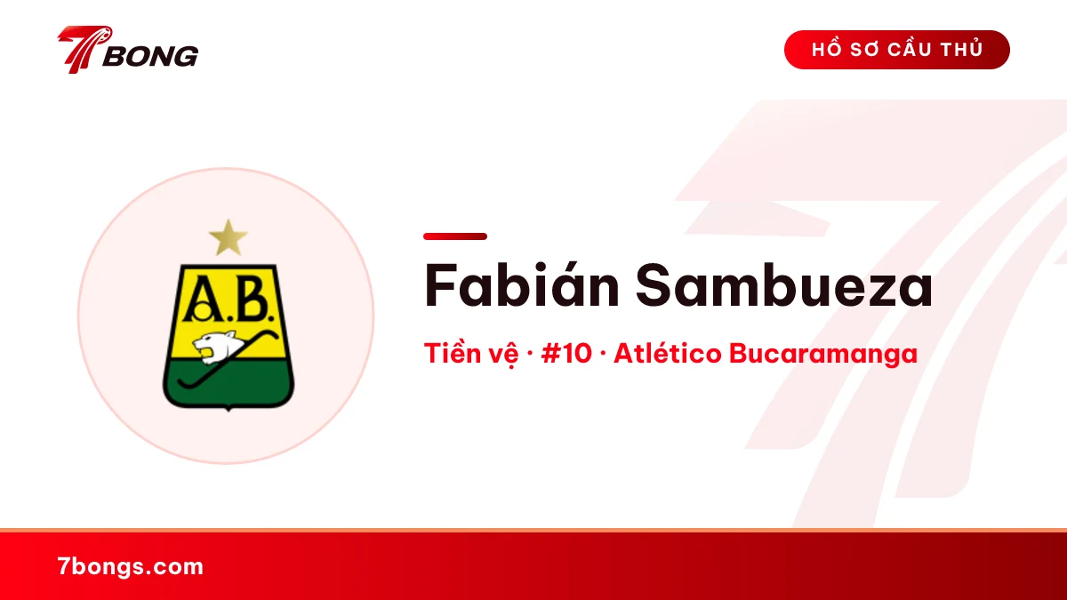Fabián Sambueza — Atlético Bucaramanga