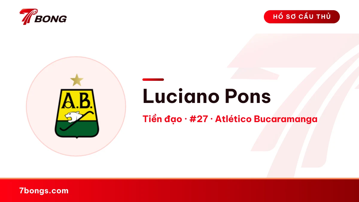 Luciano Pons — Atlético Bucaramanga