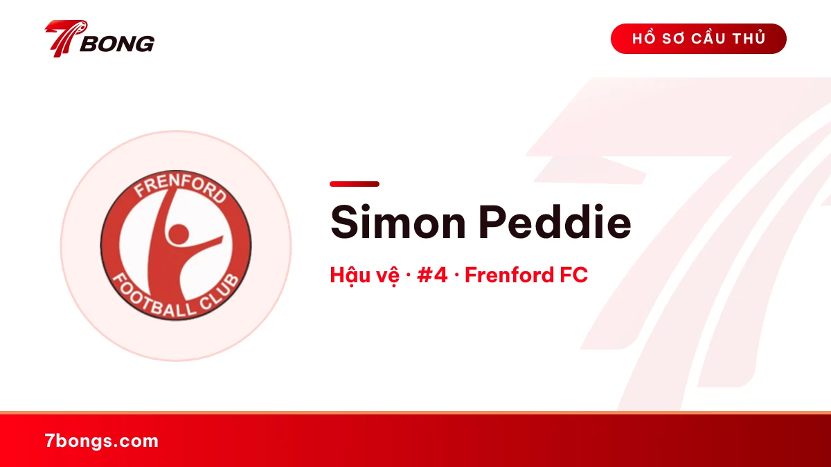 Simon Peddie — Frenford FC