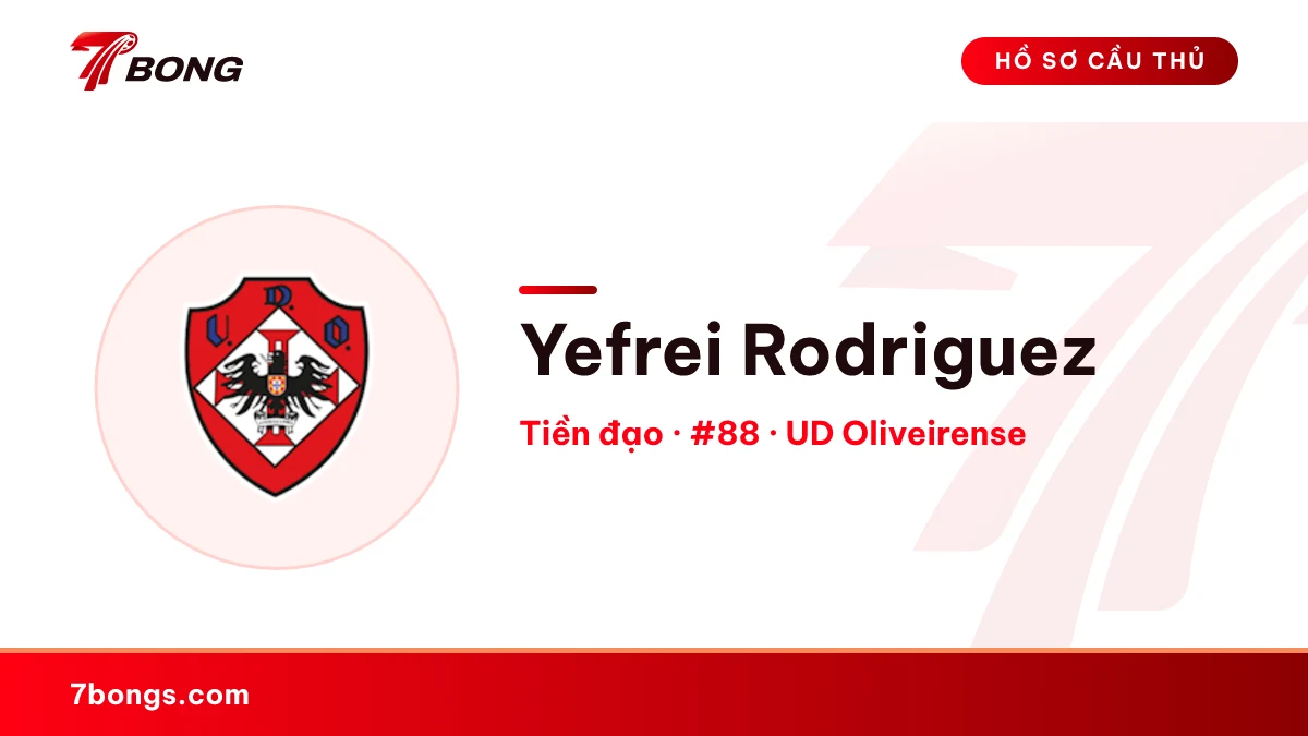 Yefrei Rodriguez — UD Oliveirense