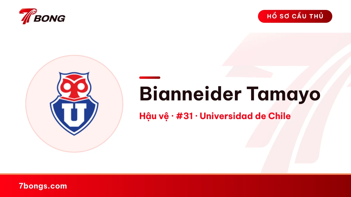 Bianneider Tamayo — Universidad de Chile