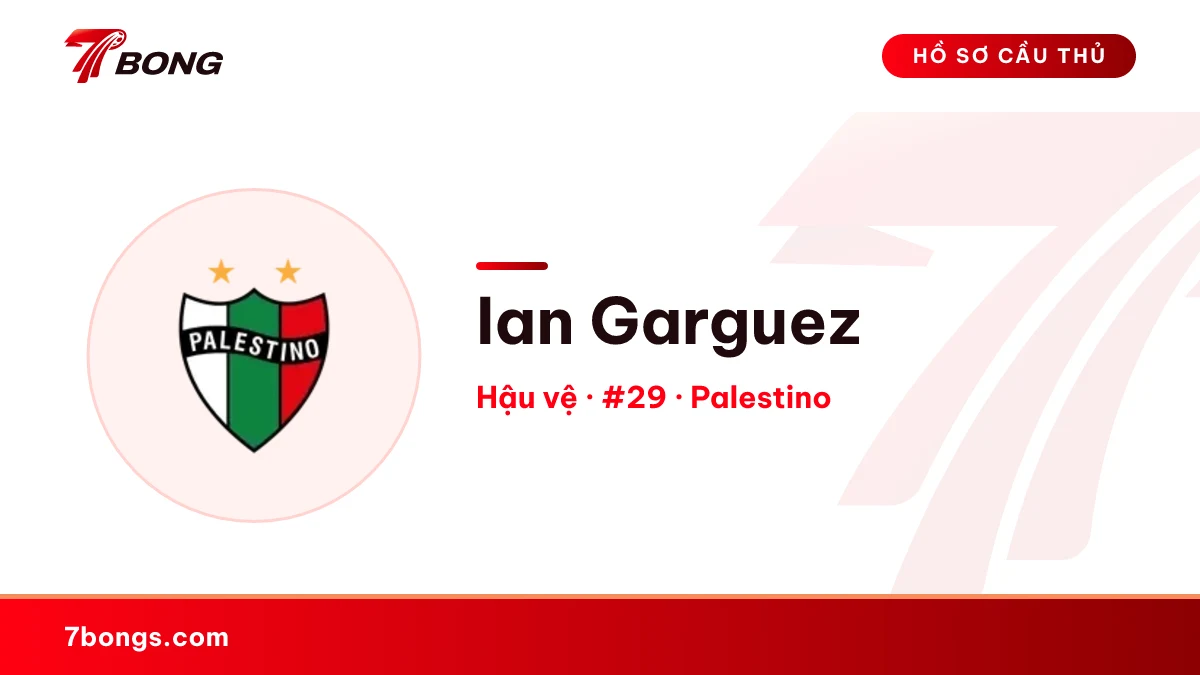 Ian Garguez — Palestino