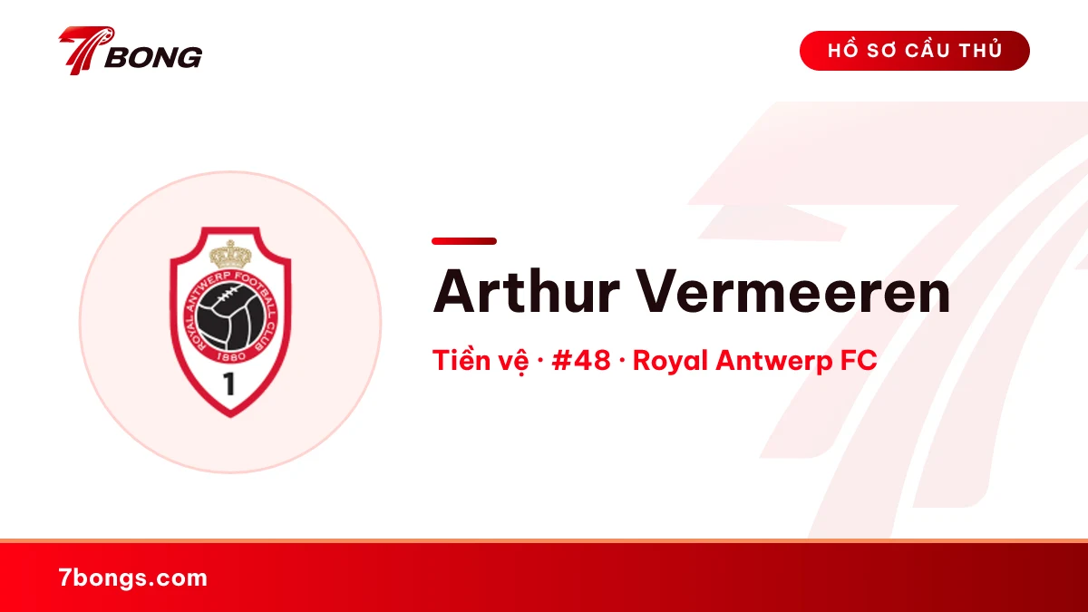 Arthur Vermeeren — Royal Antwerp FC