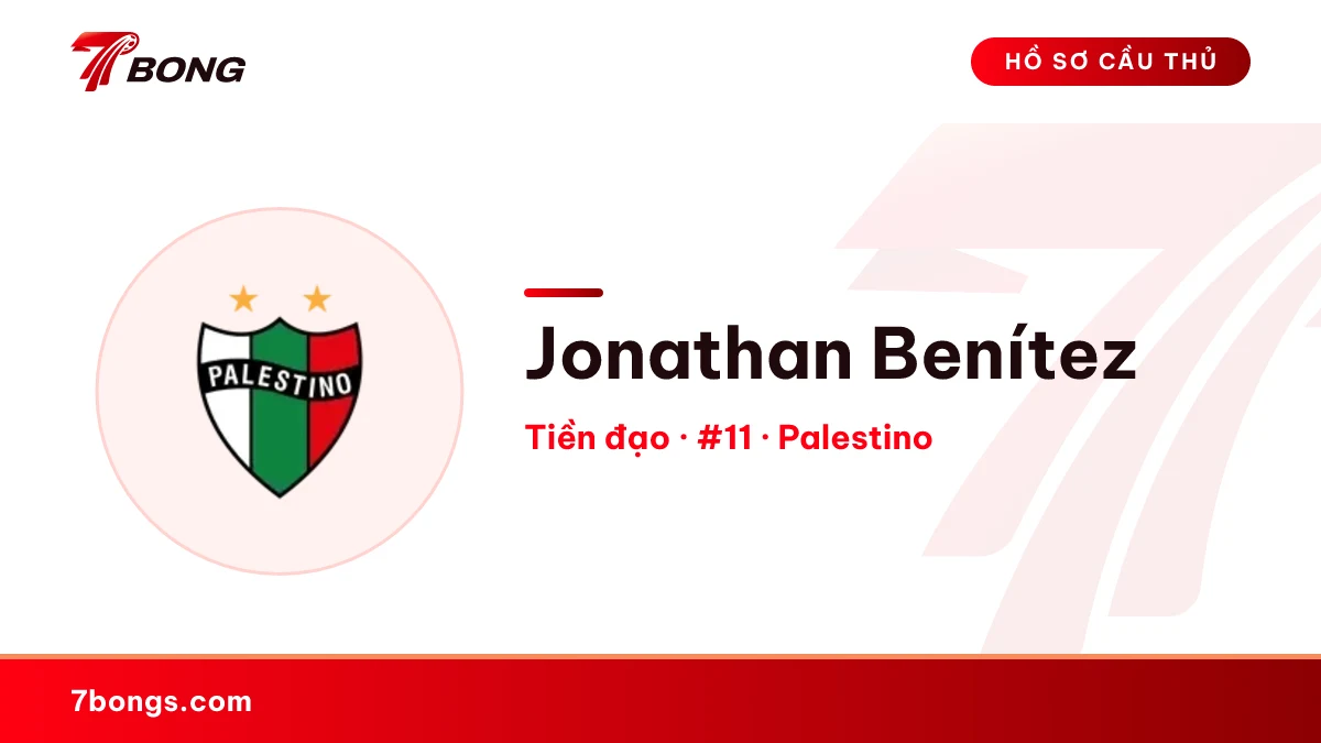 Jonathan Benítez — Palestino