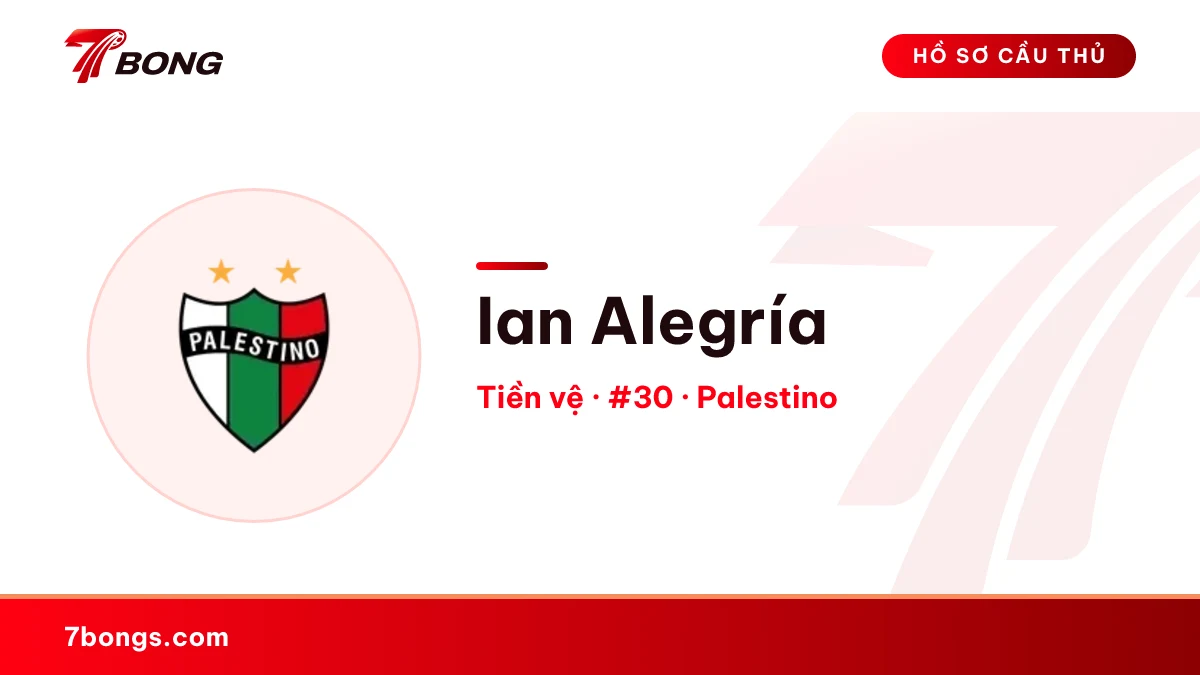 Ian Alegría — Palestino