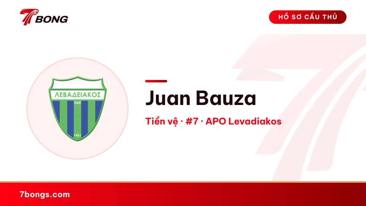 Juan Bauza — APO Levadiakos