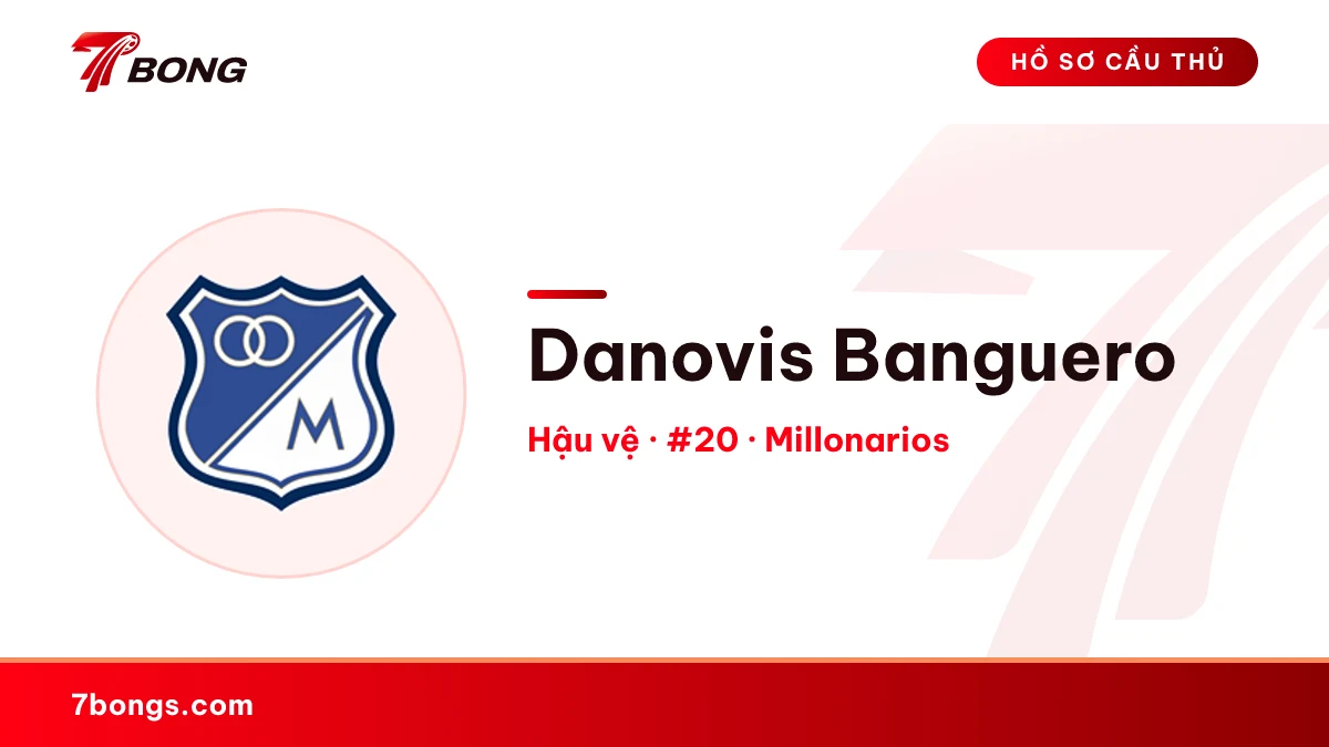 Danovis Banguero — Millonarios