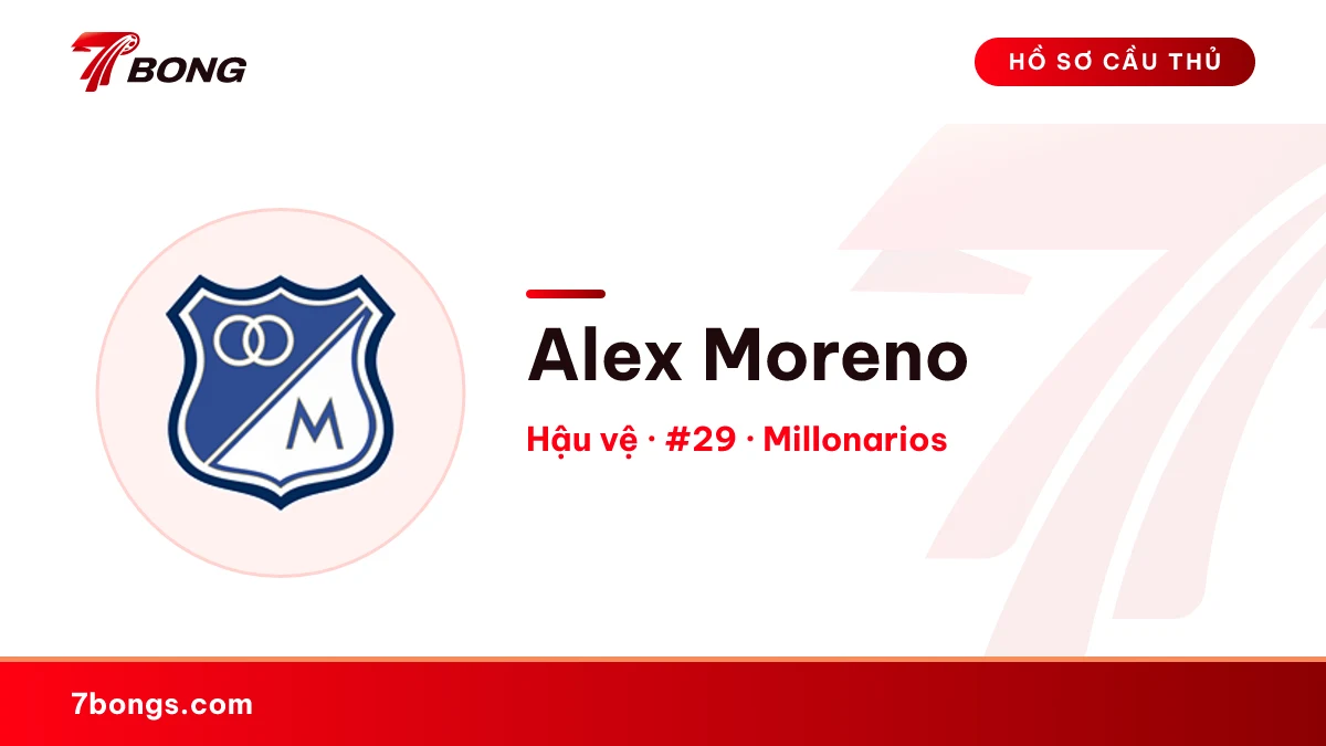 Alex Moreno — Millonarios