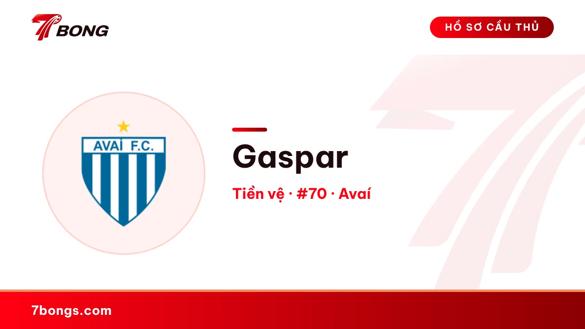 Gaspar — Avaí